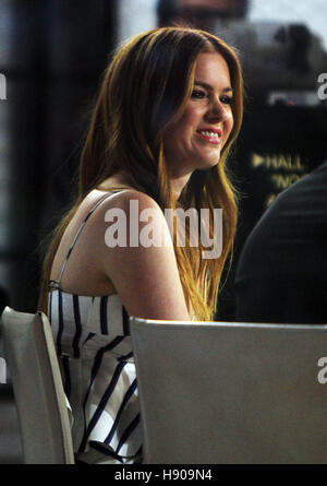 New York, NY, USA. 17. November 2016. Heutige Isla Fisher bei NBC in New York City am 17. November 2016 zeigen. Bildnachweis: RWS/Punch/Alamy Live-Nachrichten Stockfoto