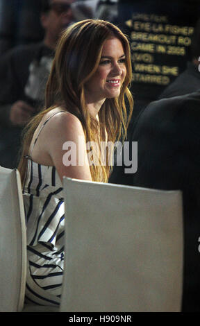 New York, NY, USA. 17. November 2016. Heutige Isla Fisher bei NBC in New York City am 17. November 2016 zeigen. Bildnachweis: RWS/Punch/Alamy Live-Nachrichten Stockfoto
