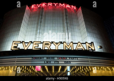 London, UK. 17. November 2016. Wiedereröffnung des Everyman Cinema Muswell Hill London UK am Abend des 17. November 2016 Credit: Martyn Goddard/Alamy Live News Stockfoto