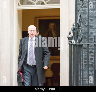 London, UK. 10. Januar 2017. Chris Grayling, Verkehrsminister, lassen 10 Downing Street, mit Kredit: Ian Davidson/Alamy Live News Stockfoto