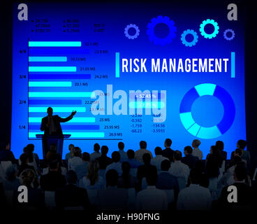 Risiko Management instationären Sicherheit Sicherheitskonzept Stockfoto