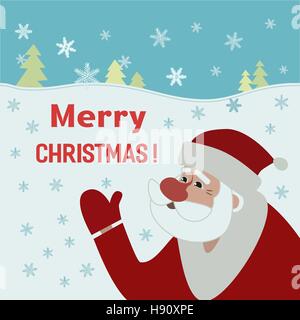 Merry Christmas card Stock Vektor