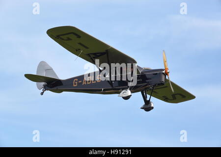 de Havilland DH.80A Puss Moth G-ABLS auf der Old Warden Air Show Stockfoto
