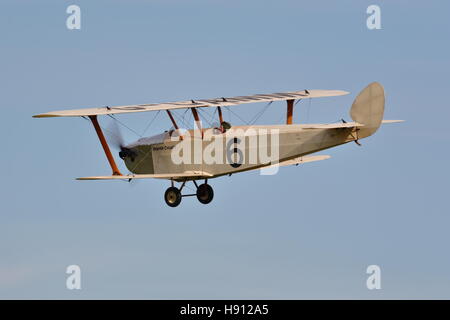 Hawker Cygnet G-CAMM der Shuttleworth Collection bildete ein Aussehen an Old Warden, UK Stockfoto