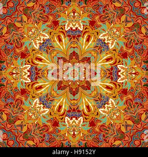 Nahtlose türkische bunte Muster. Endlose Muster kann verwendet werden, für keramische Fliesen, Tapeten, Linoleum, Hintergrund Webseite. Stock Vektor