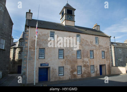 RNLI Lifeboat Station, Hafen von Lerwick, Shetland Islands, Schottland Stockfoto