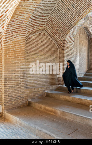 Mascidi Cuma Freitag Moschee Kezvin Iran Stockfoto