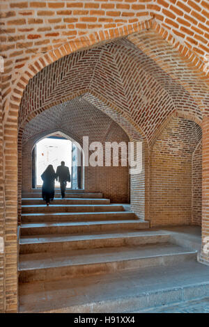 Mascidi Cuma Freitag Moschee Kezvin Iran Stockfoto