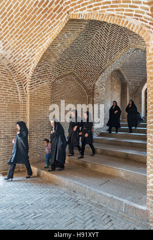 Mascidi Cuma Freitag Moschee Kezvin Iran Stockfoto