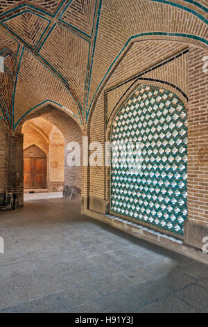 Mascidi Cuma Freitag Moschee Kezvin Iran Stockfoto