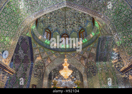 Mausoleum von Shah -e Ceragh Shiraz Iran Stockfoto