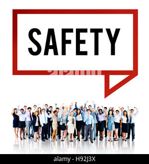 Sicherheit Netzwerk Sicherheit sicheres Datenschutzkonzept Stockfoto