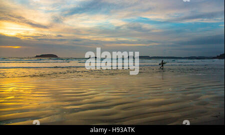 Chesterman Beach, Tofino, Vancouver Island, British Columbia, Kanada Stockfoto