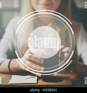 Abzeichen-Label namens Stempel Exemplar Tag Markenkonzept Stockfoto