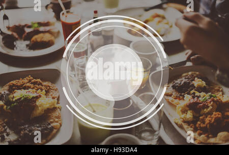 Abzeichen-Label namens Stempel Exemplar Tag Markenkonzept Stockfoto