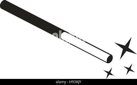 Zauberstab-Symbol Stock Vektor