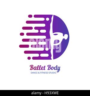 Tanz Symbol Konzept Stock Vektor