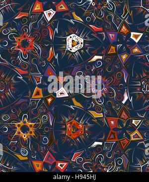 Abstrakte geometrische Musterdesign mit Animal-print. Trendige hand gezeichnete Texturen. Moderne abstrakte Design für Poster, Abdeckung, Gewebe und andere Benutzer Stock Vektor