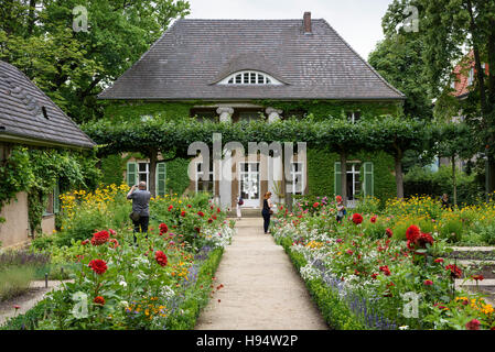 Berlin. Deutschland. Liebermann Villa bin Wannsee, ehemalige Sommerresidenz des deutschen impressionistischen Malers Max Liebermann. Stockfoto