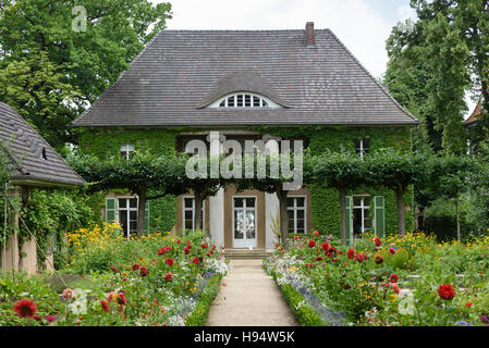 Berlin. Deutschland. Liebermann Villa bin Wannsee, ehemalige Sommerresidenz des deutschen impressionistischen Malers Max Liebermann. Stockfoto