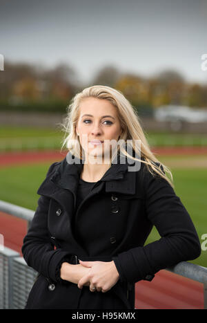 Schwimmer Siobhan-Marie O'Connor vertreten Großbritannien bei den Olympischen Spielen. Stockfoto