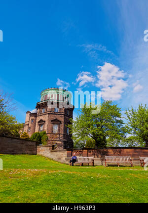 Lothian, Edinburgh, UK, Schottland, Blackford Hill, Blick auf das Royal Observatory. Stockfoto