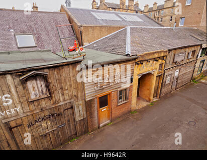 Großbritannien, Schottland, Lothian, Edinburgh, Morningside, Wild-West-Film eingestellt. Stockfoto