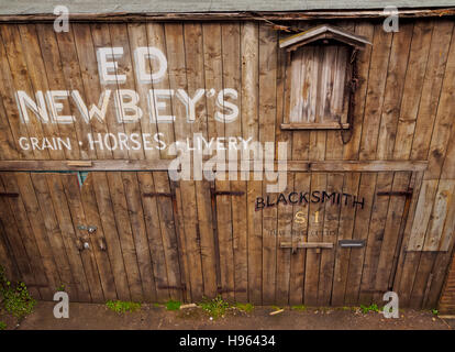 Großbritannien, Schottland, Lothian, Edinburgh, Morningside, Wild-West-Film eingestellt. Stockfoto