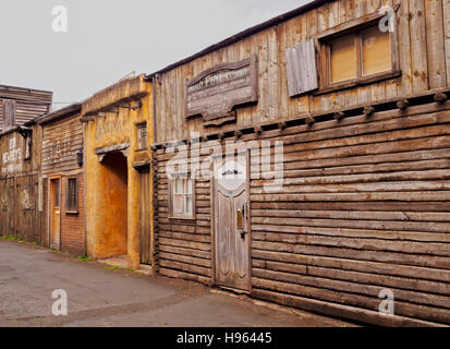 Großbritannien, Schottland, Lothian, Edinburgh, Morningside, Wild-West-Film eingestellt. Stockfoto