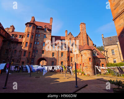 Germany/Deutschland, Lothian, Edinburgh, Blick auf das Dorf Dean. Stockfoto