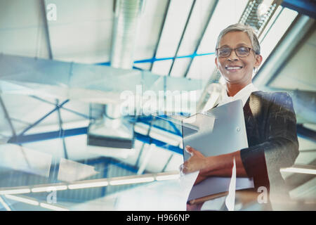 Porträt zuversichtlich Geschäftsfrau Stockfoto