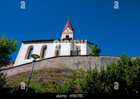 Kirche von Monte Santa Caterina (Katharinaberg), Val Senales (Schnalstal), Trentino Alto Adige, Italien Stockfoto