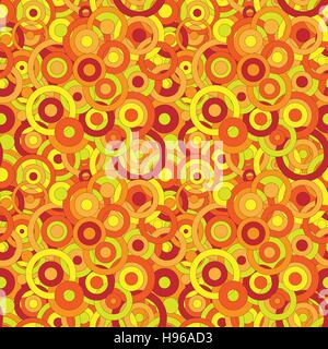 Herbst Farben nahtlose geometrische Muster. Abbildung. Vektor Stock Vektor