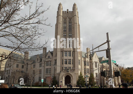 Sheffield-Sterling-Strathcona Hall, 1 Prospect Street an der Yale University, New Haven, Connecticut Stockfoto