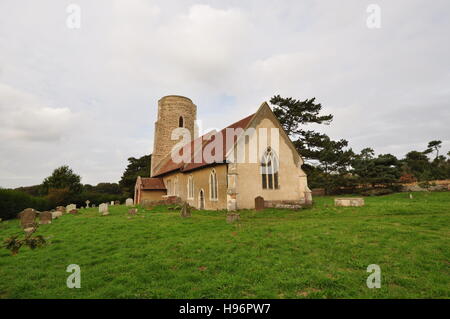 Ramsholt All Saints Church auf der River Deben Suffolk England UK Stockfoto