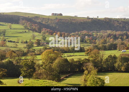 Ilam Village in Staffordshire Peak District, England UK Stockfoto