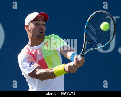 FABIO FOGNINI (ITA) bei den US öffnen Sie 2016 Meisterschaften in Flushing Meadows, New York, USA Stockfoto