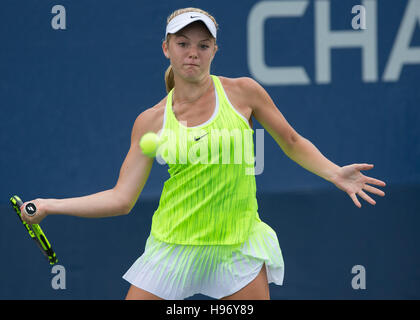 KATIE SWAN (GBR) bei den US Open 2016 Juniorinnen Championships in Flushing Meadows, New York, USA Stockfoto