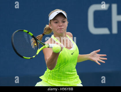 KATIE SWAN (GBR) bei den US Open 2016 Juniorinnen Championships in Flushing Meadows, New York, USA Stockfoto