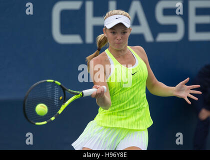 KATIE SWAN (GBR) bei den US Open 2016 Juniorinnen Championships in Flushing Meadows, New York, USA Stockfoto