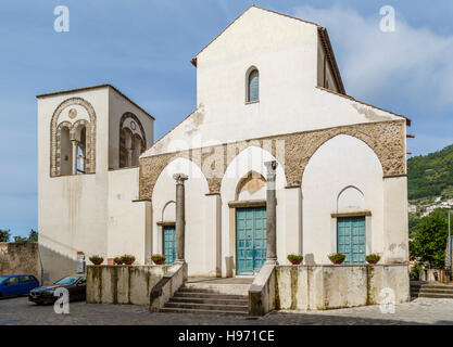 Die 11thC Kirche von San Giovanni del Toro in Ravello an der Amalfiküste, Italien. Stockfoto