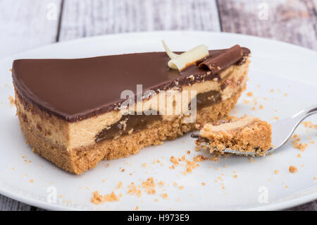 Millionär Shortbread Kuchen Stockfoto