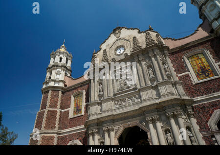 Templo Expiatorio a Cristo Rey (Antigua-Basilika) in La Basilica de Nuestra Senora de Guadelupe, Mexiko-Stadt, Mexiko Stockfoto