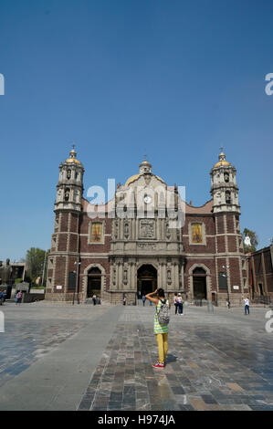 Templo Expiatorio a Cristo Rey (Antigua-Basilika) in La Basilica de Nuestra Senora de Guadelupe, Mexiko-Stadt, Mexiko Stockfoto