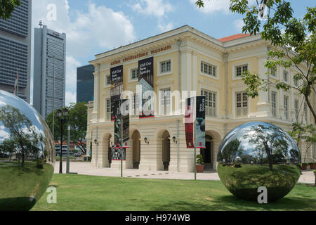Museum für asiatische Zivilisationen (ACM), Empress Place, Civic District, Insel Singapur, Singapur Stockfoto