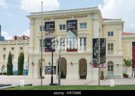 Museum für asiatische Zivilisationen (ACM), Empress Place, Civic District, Insel Singapur, Singapur Stockfoto