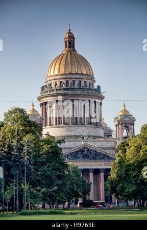 Str. Isaacs Kathedrale. St Petersburg. Russland Stockfoto