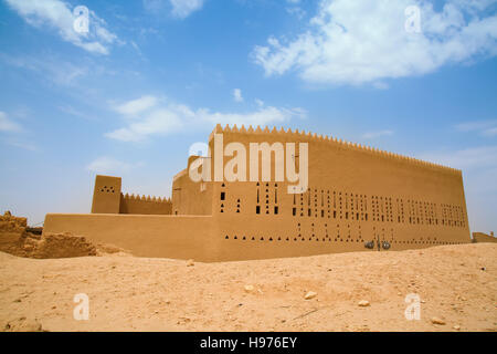 Straßen der alten Stadt Diriyah in der Nähe von Ar-Riyadh, Saudi Arabien Stockfoto