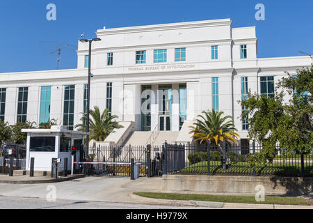 Das Federal Bureau of Untersuchung (FBI) Außenstelle in Mobile, Alabama. Stockfoto