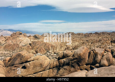 Alabama Hills, in der Nähe von Lone Pine, Kalifornien, USA Stockfoto